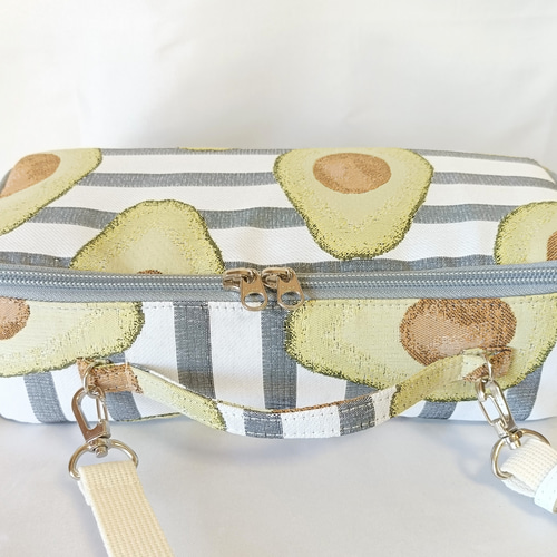 アボカド柄トランク風ショルダーバッグ ショルダーバッグ sachet 通販