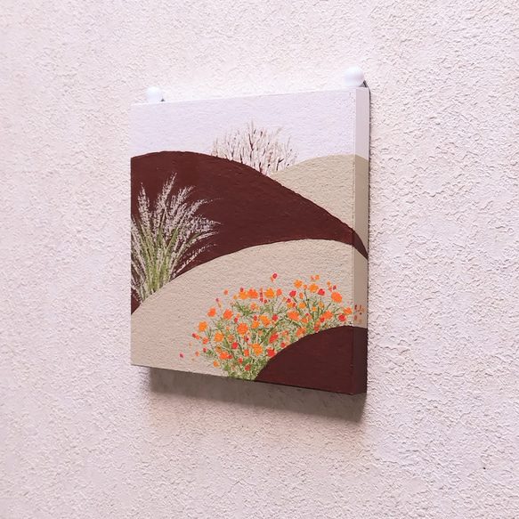 「秋風の丘」コルクボードの原画＊アートパネル 8枚目の画像