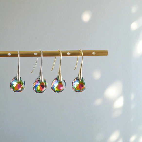 [單隻耳環為您的秋冬造型增添光彩] 適合秋季佩戴的金/銀單隻吊墜耳環，不含鎳（防過敏）。 第4張的照片