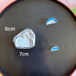 年賀状に！干支土鈴　馬はんこセット【午・2026年の消しゴムはんこ】 4枚目の画像