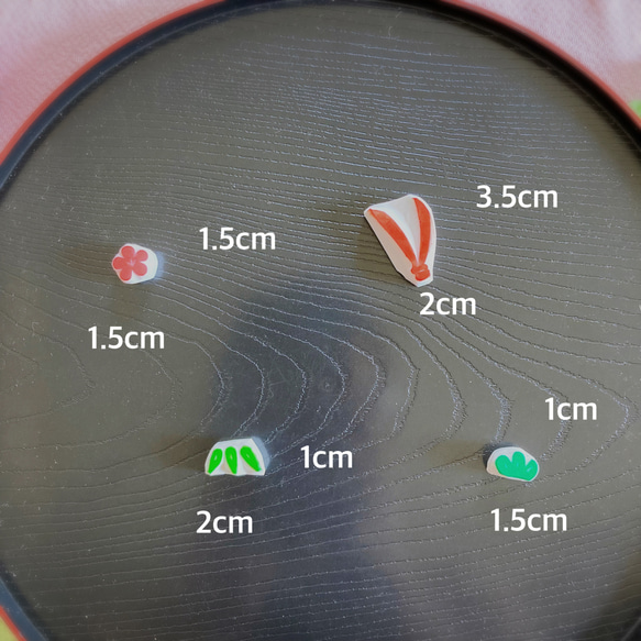 年賀状に！干支土鈴　馬はんこセット【午・2026年の消しゴムはんこ】 5枚目の画像