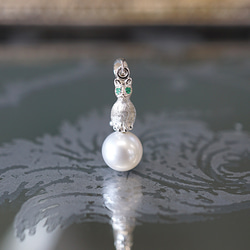 ＊＊COCO＊＊様✴︎白蝶真珠カービングネックレスTOP&デンドリックアゲート デンドリティックアゲート | STORES