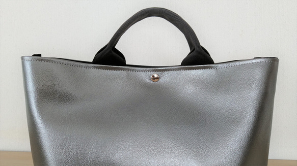 メタリックカラートートバッグ/Ｍサイズ 8枚目の画像