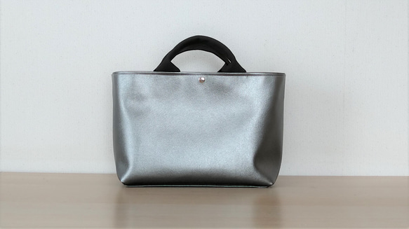 メタリックカラートートバッグ/Ｍサイズ 3枚目の画像