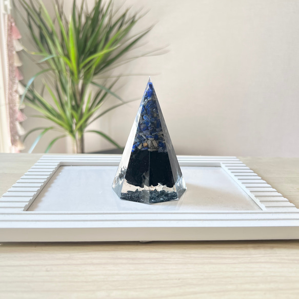 悪縁を断ち切り良縁を願ったオルゴナイト 4枚目の画像