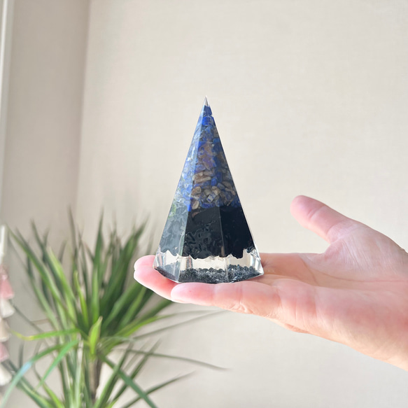 悪縁を断ち切り良縁を願ったオルゴナイト 2枚目の画像