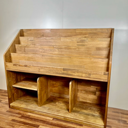 絵本棚 サイドウェーブ 90日発送 本棚・絵本棚・マガジンラック