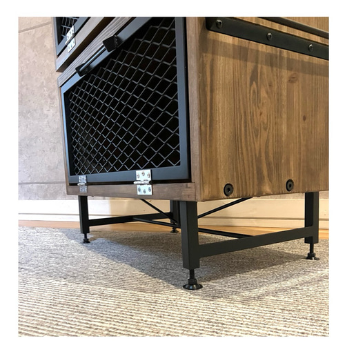 スタッキングキャビネット - iron & wood / スタッキングシェルフ