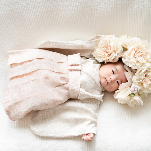 2ステップベビー袴（白無垢） 子供服 HAM-NICO 通販 19762513｜Creema