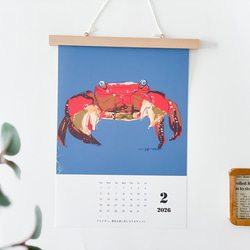 海のいきものカレンダー2026 chippitomu 9枚目の画像