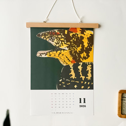 海のいきものカレンダー2026 chippitomu 7枚目の画像