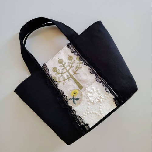 M✰ミナペルホネンの舟形トートバッグ♡愛しのパッチワーク-171 トート