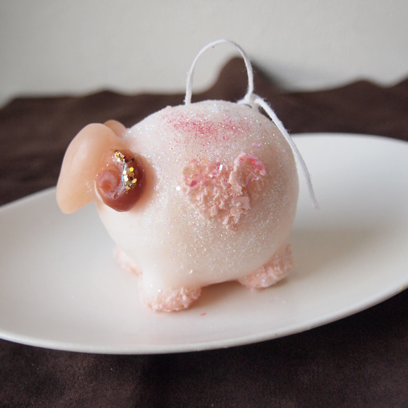 ひつじさんのロウソク 6枚目の画像