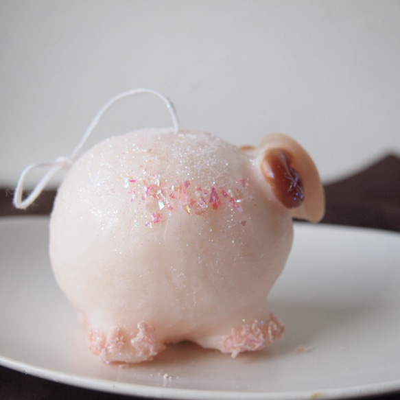 ひつじさんのロウソク 8枚目の画像