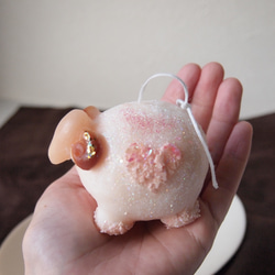 ひつじさんのロウソク 4枚目の画像