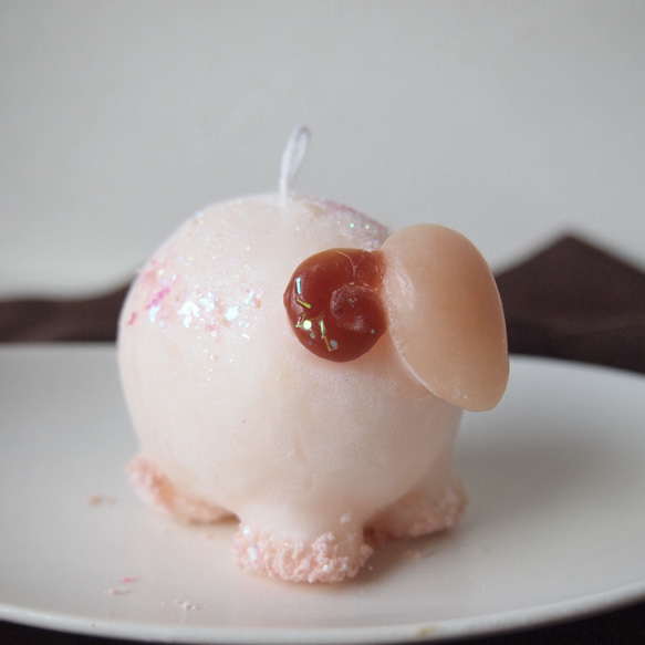 ひつじさんのロウソク 9枚目の画像