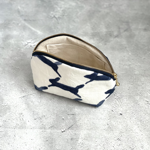 ⚮̈ミナペルホネン シェルポーチ runrunrun ポーチ hanahana314 通販