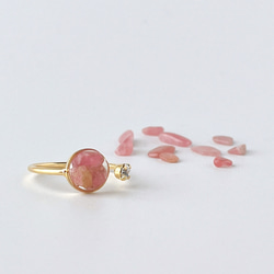 ♡ロードナイト　ローズクォーツ　ピンクトパーズなどマクラメネックレス ♡ロードナイト ローズクォーツ ピンクトパーズなどマクラメ