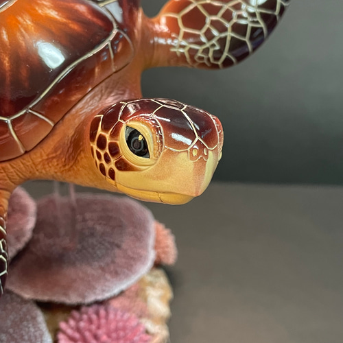 ウミガメ レプリカ 海洋生物 のリアルなハンドメイド作品 ウミガメ レプリカ 海洋生物 のリアルなハンドメイド作品 ウミガメ