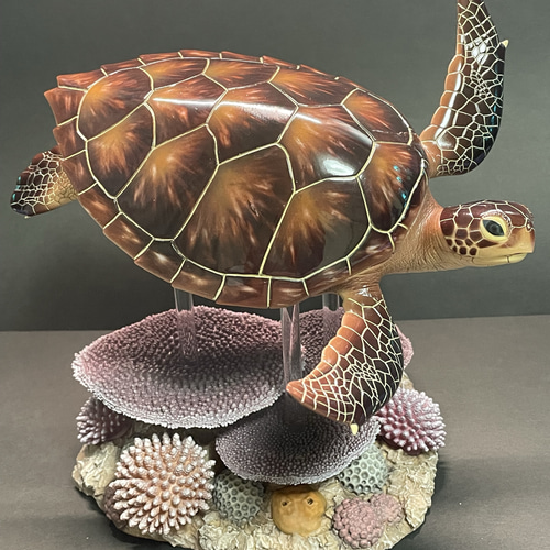 ウミガメの模型 レプリカ 海洋生物模型 ウミガメの模型 海洋生物 レプリカ (受注生産品) 現在大幅値引き中