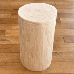 檜　丸太　椅子　スツール　No.1100 Hinoki Wood Stool No.1100 椅子（チェアー）・スツール Wood