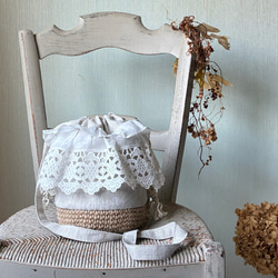 〜＊アンティークレース　サシェ風飾り＊〜 楽天市場】サシェ 袋 レースの通販