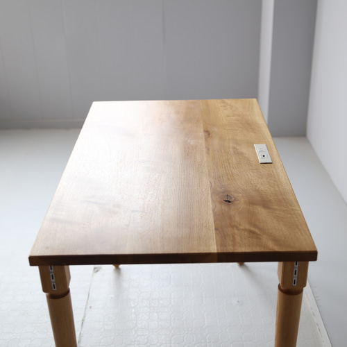 現品限り 限定品 展示品 一点もの アウトレット 北海道産ナラ材 デスク