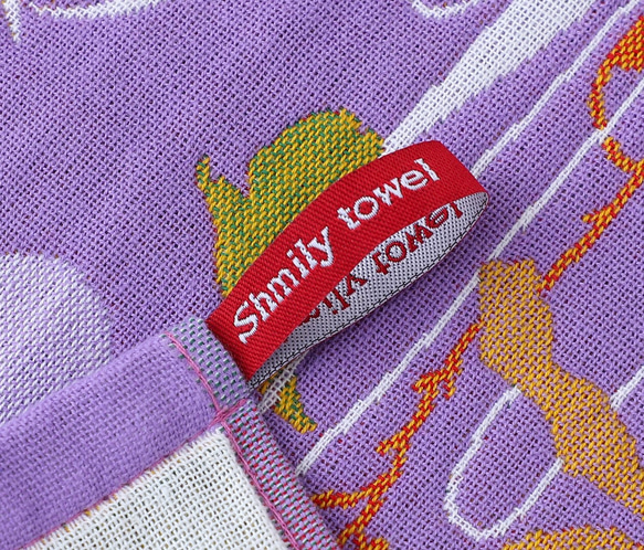 ハンカチ ガーゼ タオル 3枚セット 35cmx40cm 入園入学　紐付き 13枚目の画像