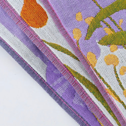 ハンカチ ガーゼ タオル 3枚セット 35cmx40cm 入園入学　紐付き 12枚目の画像