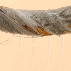 ハンカチ ガーゼ タオル 3枚セット 35cmx40cm 入園入学　紐付き 7枚目の画像