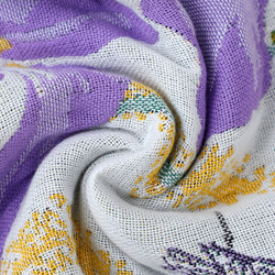 ハンカチ ガーゼ タオル 3枚セット 35cmx40cm 入園入学　紐付き 10枚目の画像