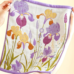 ハンカチ ガーゼ タオル 3枚セット 35cmx40cm 入園入学　紐付き 8枚目の画像