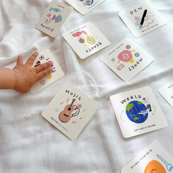 【選び取りカード】1歳のお誕生日の記念に⭐︎名入れ台紙付き 7枚目の画像