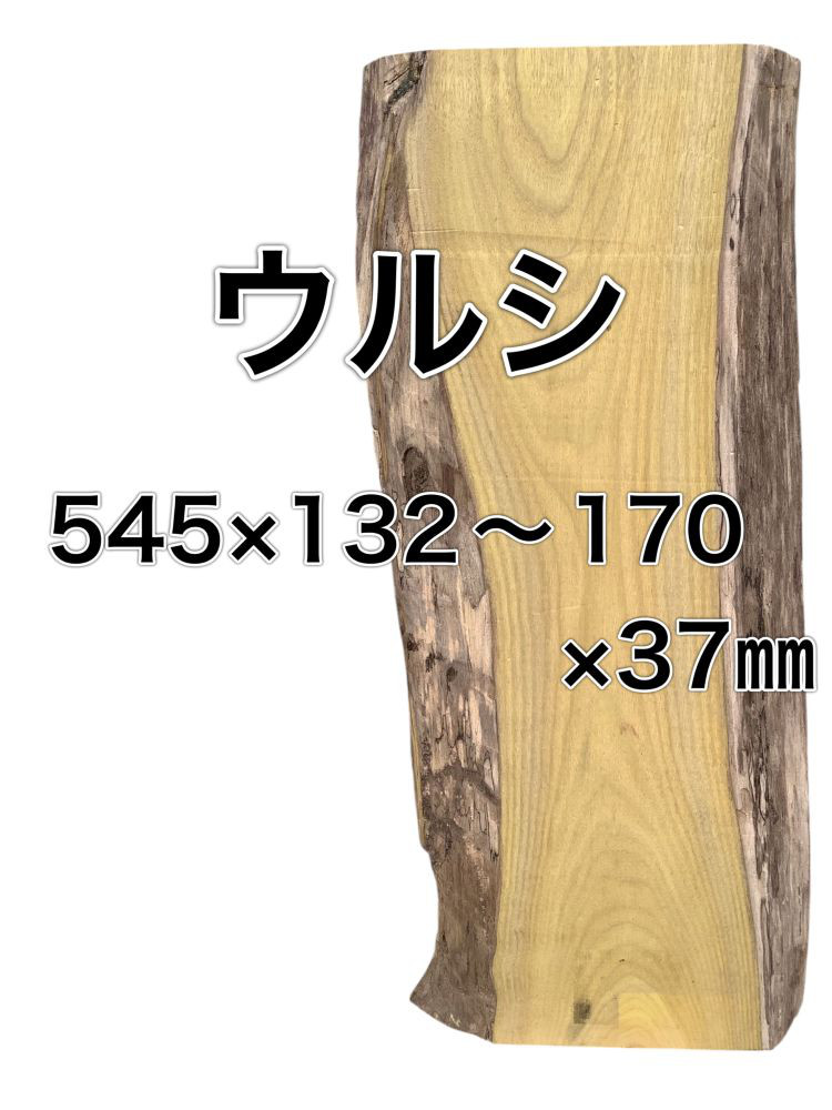 C-519 ウルシ 木材 板 一枚板 DIY 無垢板 木工 工作 家具 手作り インテリア 木 旋盤 椅子