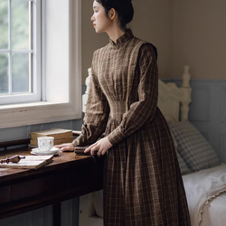 ま*う様 佐橋節子　リバティ　ワンピース リバティ 半袖ワンピース＜18 ラマン＞ ワンピース 佐橋節子