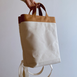 帆布リュック 2枚目の画像