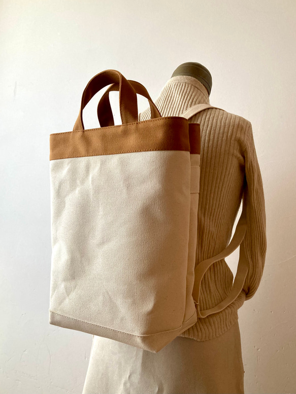 帆布リュック 7枚目の画像