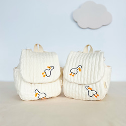 お名前刺繍OK》\ぐわぐわ/アヒルちゃんベビーリュック 一升餅リュック
