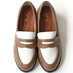 足にやさしいクッション入りで快適な履き心地＊毎日履きたくなる！！大人のきちんとローファー【S/M/L/LL】 3枚目の画像