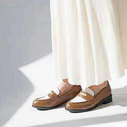 足にやさしいクッション入りで快適な履き心地＊毎日履きたくなる！！大人のきちんとローファー【S/M/L/LL】 15枚目の画像