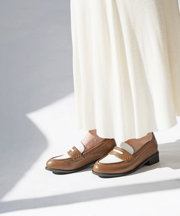 足にやさしいクッション入りで快適な履き心地＊毎日履きたくなる！！大人のきちんとローファー【S/M/L/LL】 15枚目の画像