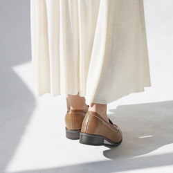 足にやさしいクッション入りで快適な履き心地＊毎日履きたくなる！！大人のきちんとローファー【S/M/L/LL】 17枚目の画像