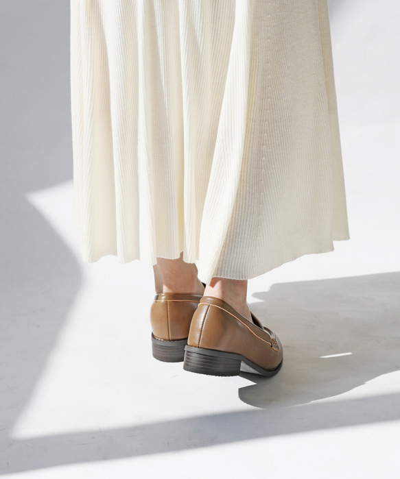 足にやさしいクッション入りで快適な履き心地＊毎日履きたくなる！！大人のきちんとローファー【S/M/L/LL】 17枚目の画像