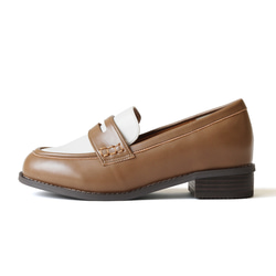 足にやさしいクッション入りで快適な履き心地＊毎日履きたくなる！！大人のきちんとローファー【S/M/L/LL】 4枚目の画像