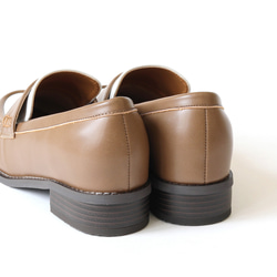 足にやさしいクッション入りで快適な履き心地＊毎日履きたくなる！！大人のきちんとローファー【S/M/L/LL】 5枚目の画像