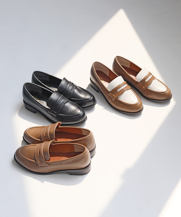 足にやさしいクッション入りで快適な履き心地＊毎日履きたくなる！！大人のきちんとローファー【S/M/L/LL】 18枚目の画像