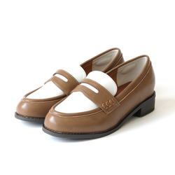 足にやさしいクッション入りで快適な履き心地＊毎日履きたくなる！！大人のきちんとローファー【S/M/L/LL】 2枚目の画像