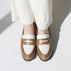 足にやさしいクッション入りで快適な履き心地＊毎日履きたくなる！！大人のきちんとローファー【S/M/L/LL】 11枚目の画像