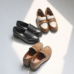 足にやさしいクッション入りで快適な履き心地＊毎日履きたくなる！！大人のきちんとローファー【S/M/L/LL】 19枚目の画像