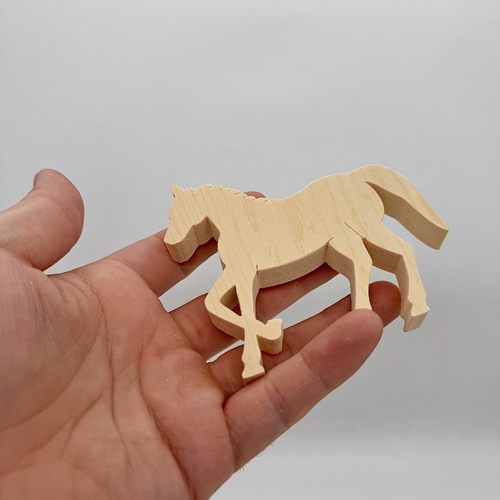 お正月ハンドメイド2026】干支飾り 干支組木 2026「午」 馬 ウマ